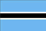 Republic of Botswana flag