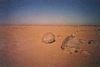 Stones in Namib Desert of Namibia