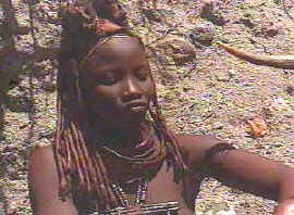 Himba women spend alot of time grooming every day.